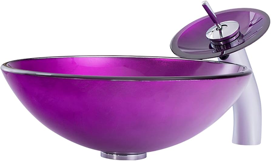 Amazon.co.jp: 滝の蛇口とop-up排水管、バニティカウンタートップ